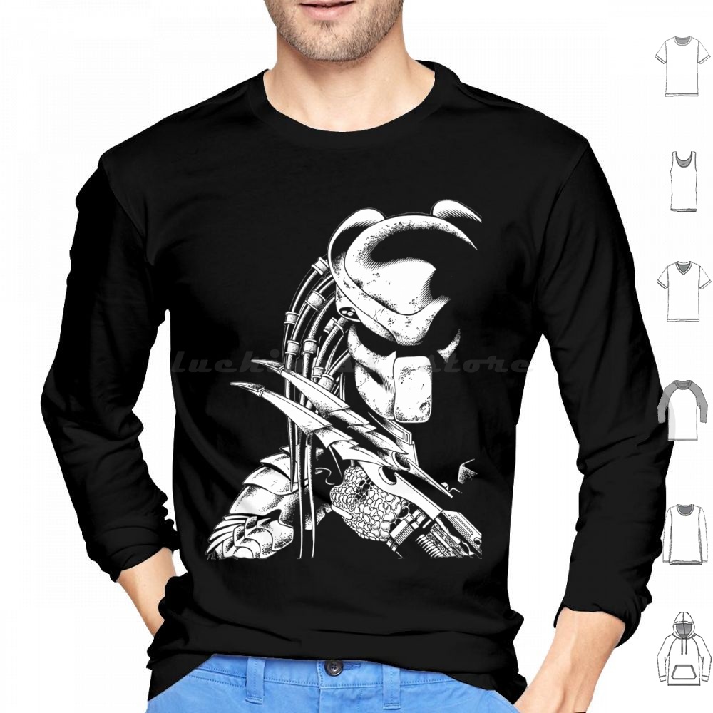 Science Hunter - Hoodies de manga longa o filme