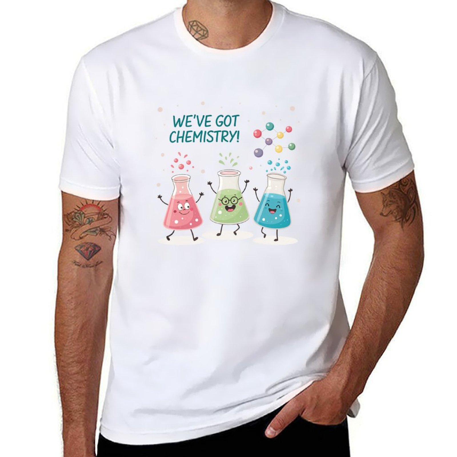 Science Buddy - Camiseta Science Beaker Buddies camiseta de