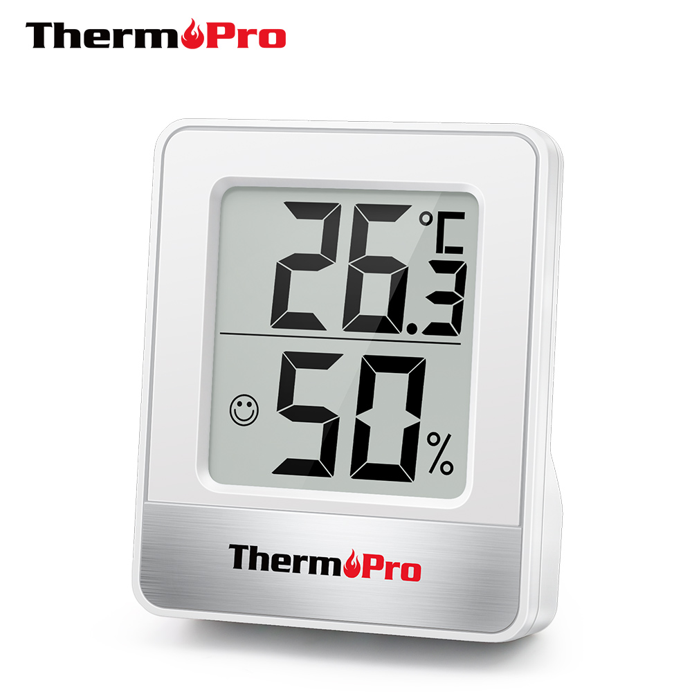 Weather Station Indoor - ThermoPro TP49 Mini Estação Meteorológica Termômetro
