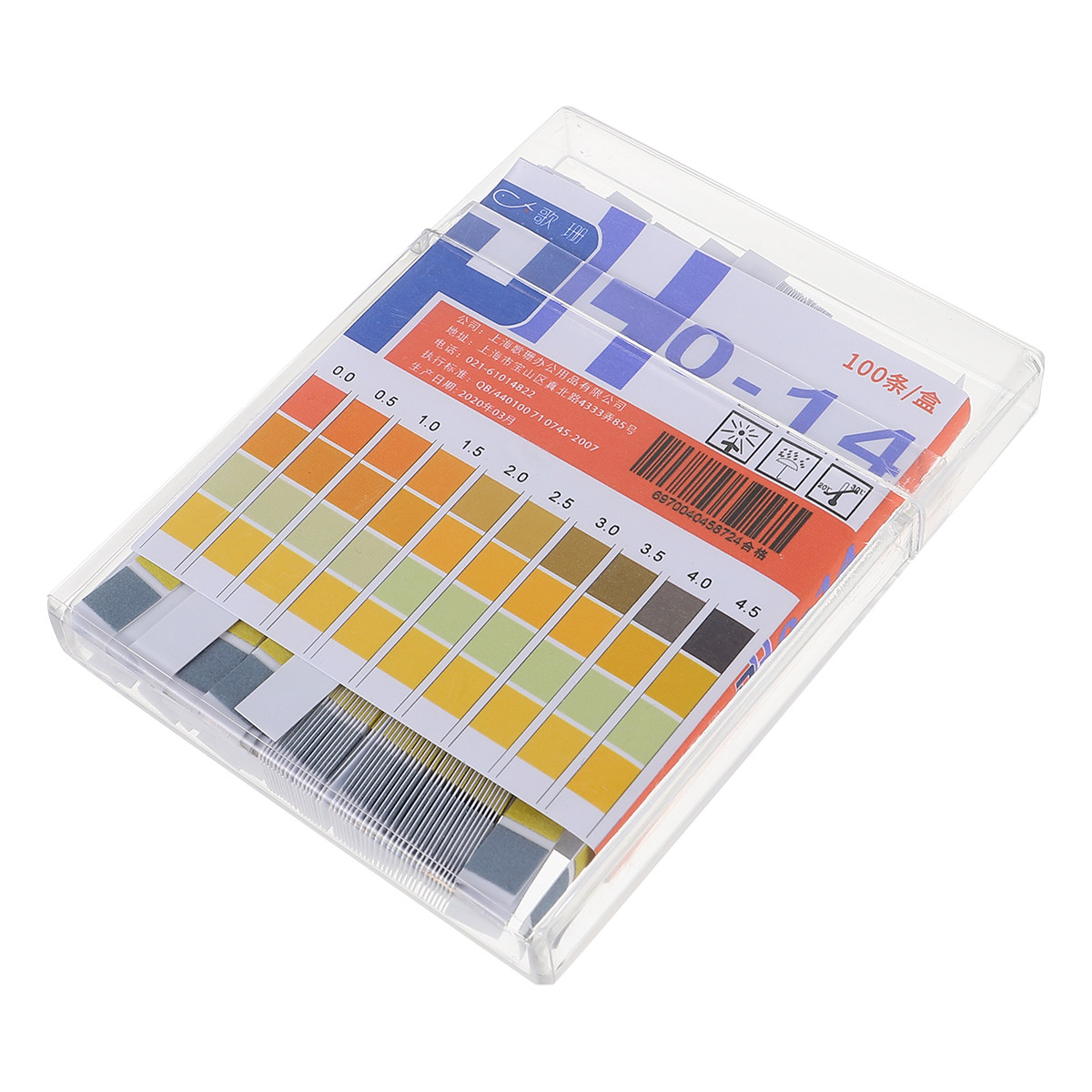 Ph Strip Test - 100 peças de Papel Teste de