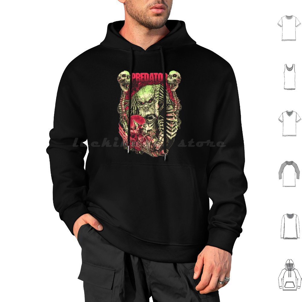 Science Hunter - Arte hoodie algodão manga longa o