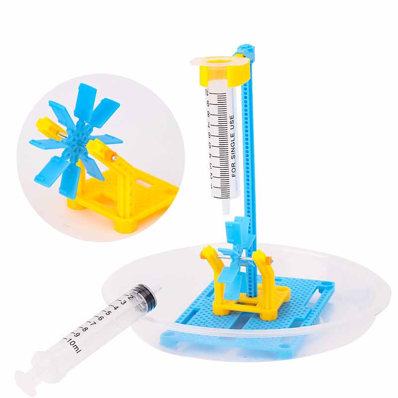Science Kit - DIY Water Wheel Car Ciência e