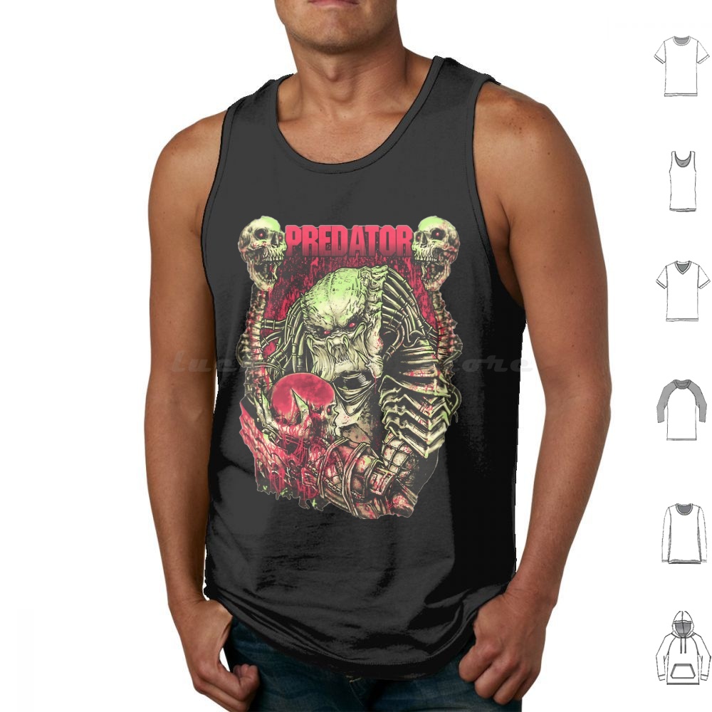 Science Hunter - Arte tank tops colete sem mangas