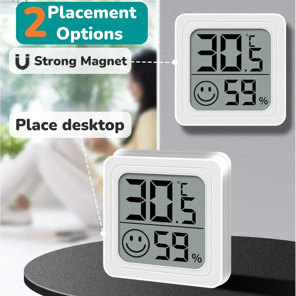 Termômetro digital lcd portáti - Weather Station Indoor avaliação e preço