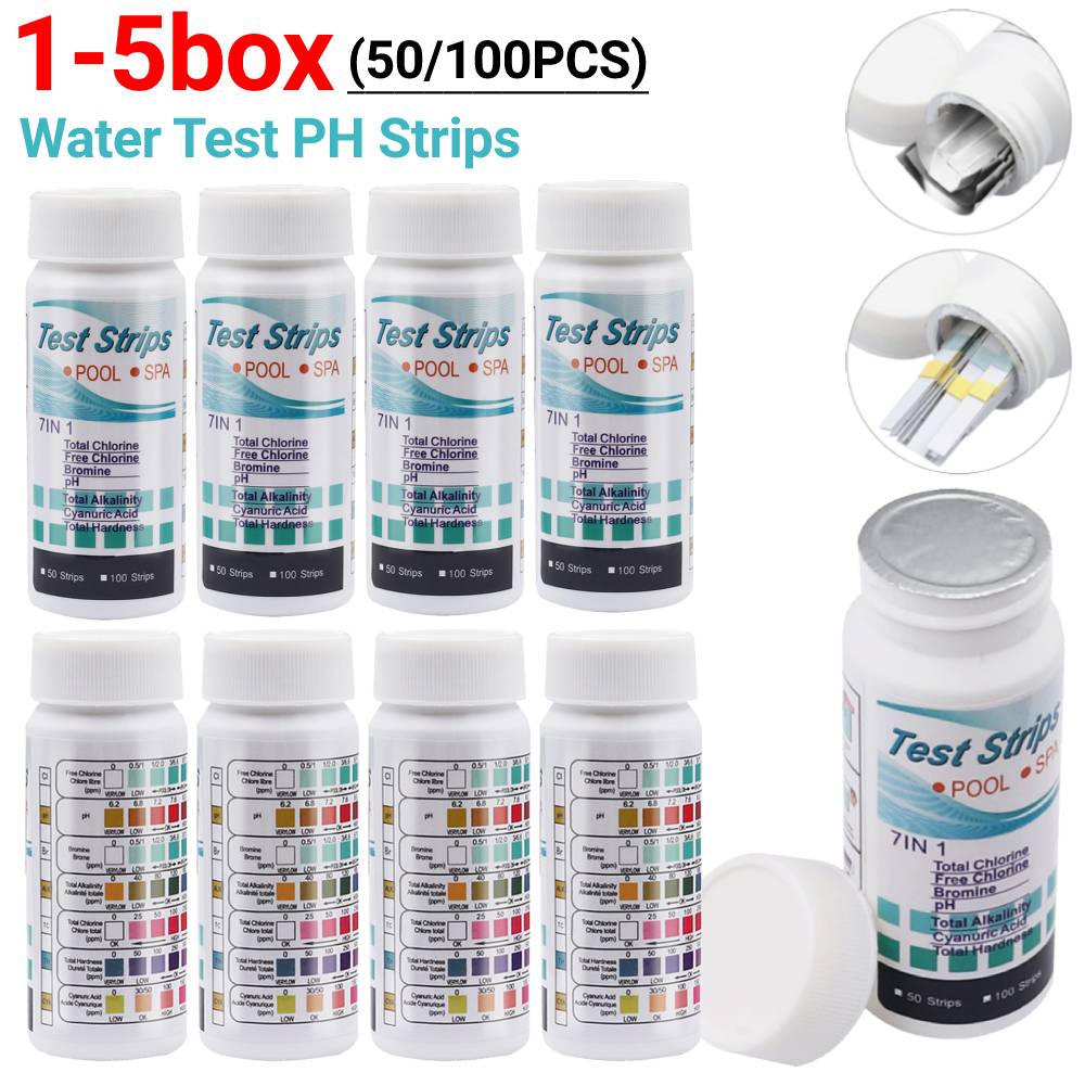 50/100 pçs tiras de teste de á - Ph Strip Test avaliação e preço