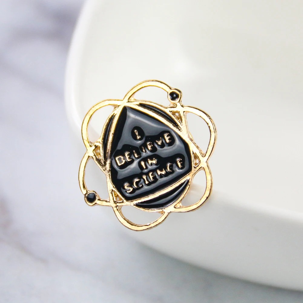 Broche de átomo com tema cient - Science Hunter avaliação e preço