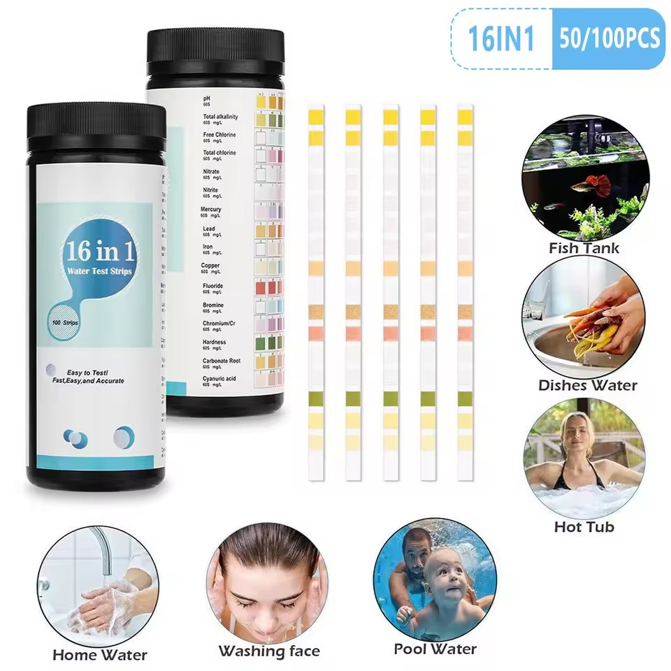 16 em 1 kits de teste de água  - Water Testing Kit avaliação e preço