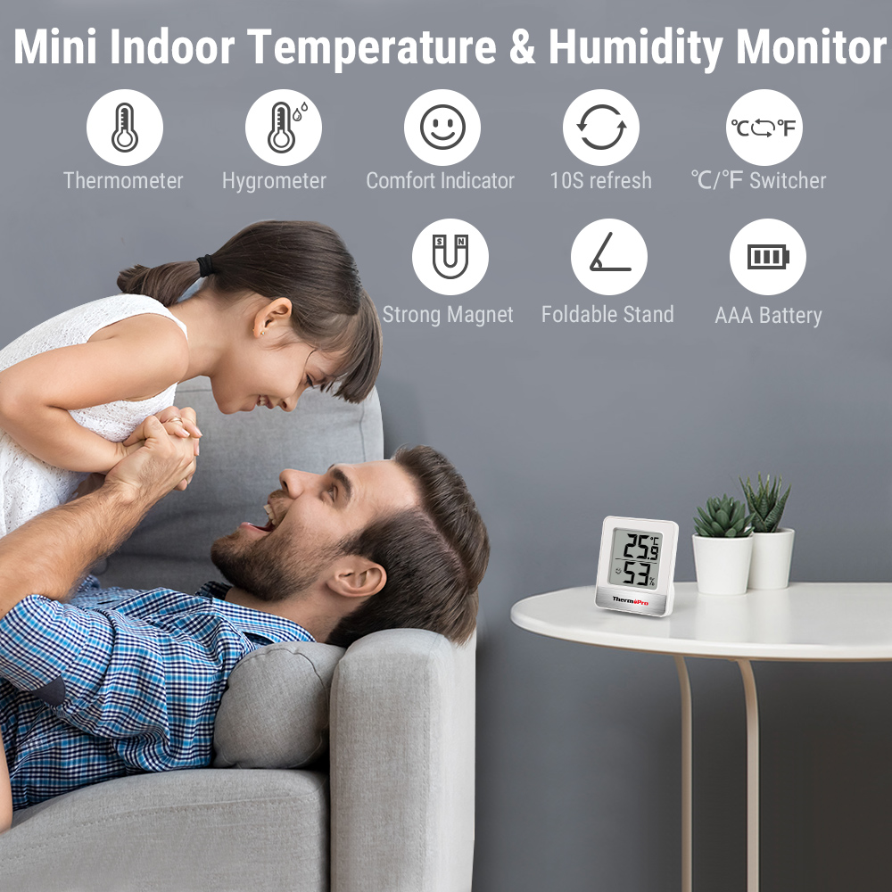 ThermoPro TP49 Mini Estação Me - Weather Station Indoor avaliação e preço