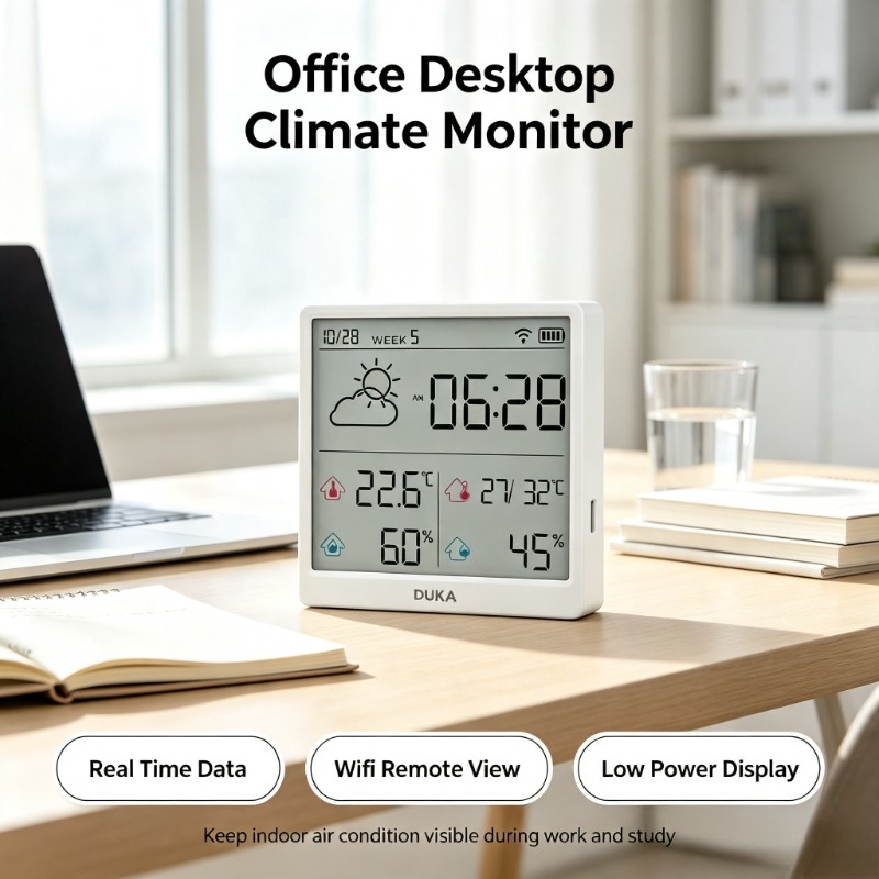 Sensor de Temperatura e Umidad - Weather Station Indoor avaliação e preço