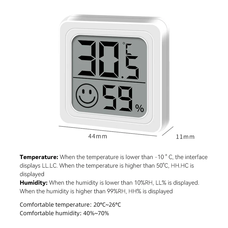 2025 novo mini lcd digital ter - Weather Station Indoor avaliação e preço