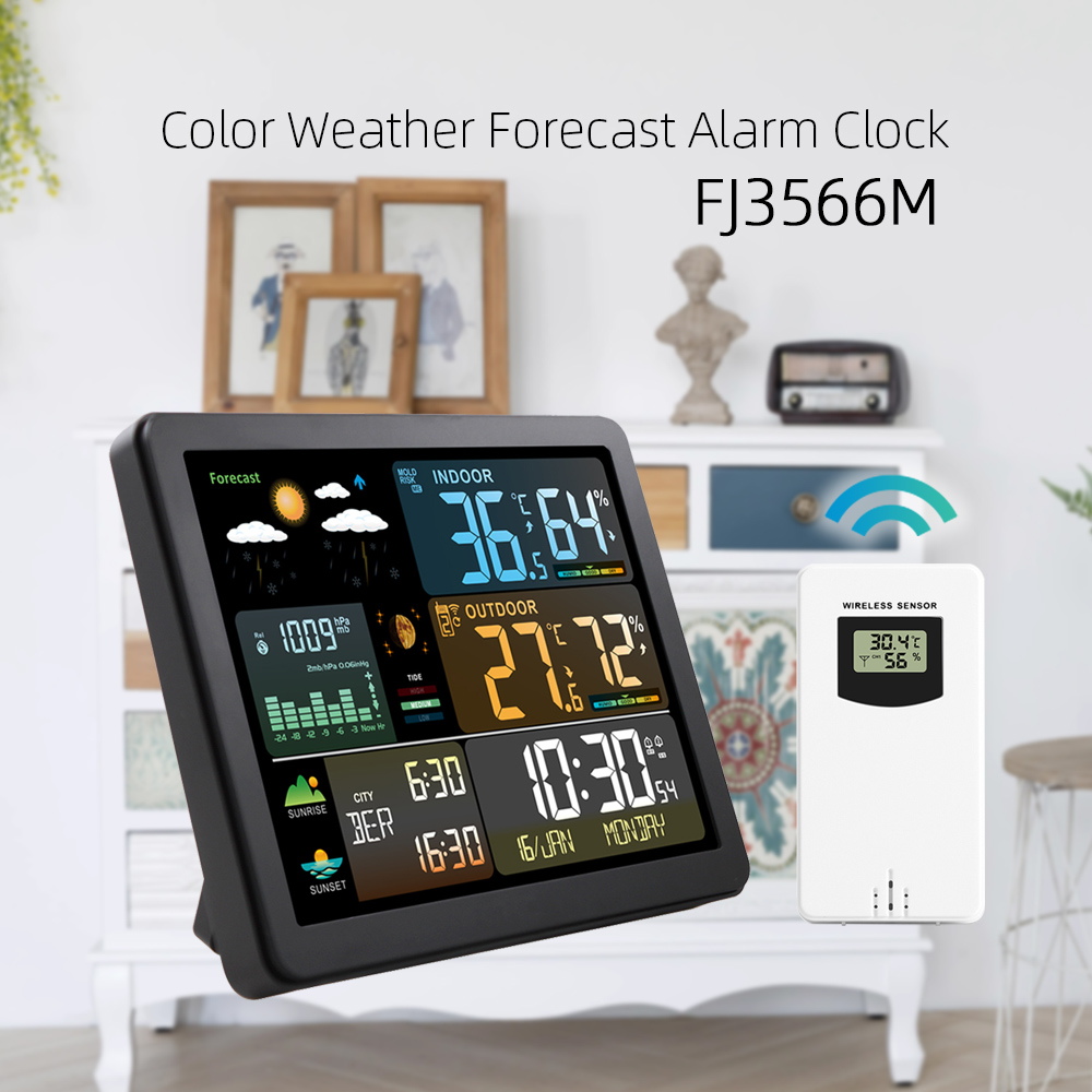 Relógio Meteorológico Multifun - Weather Station Indoor avaliação e preço