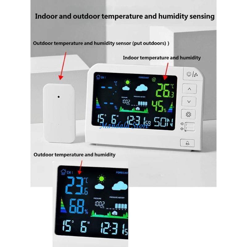 Estações meteorológicas sem fi - Weather Station Indoor avaliação e preço