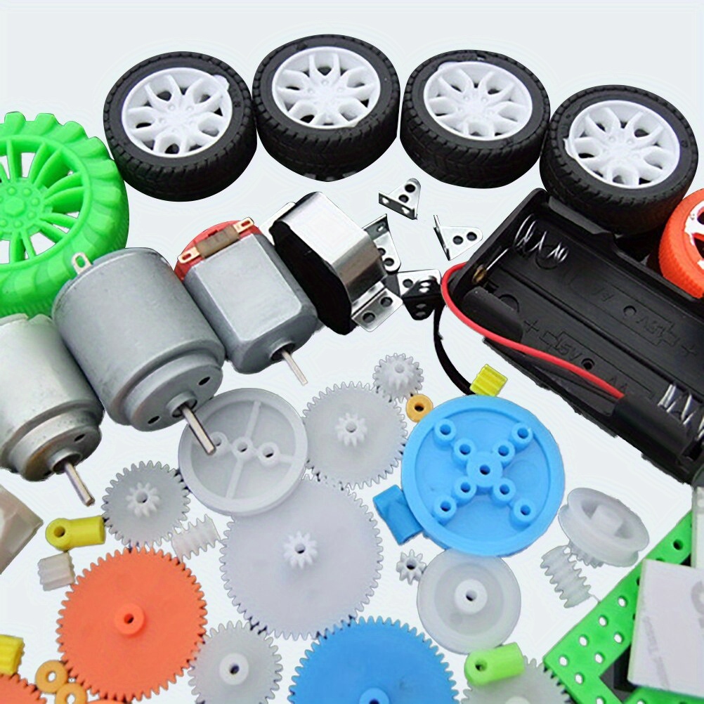 112 pçs kit de motor dc mini m - Science Kit avaliação e preço