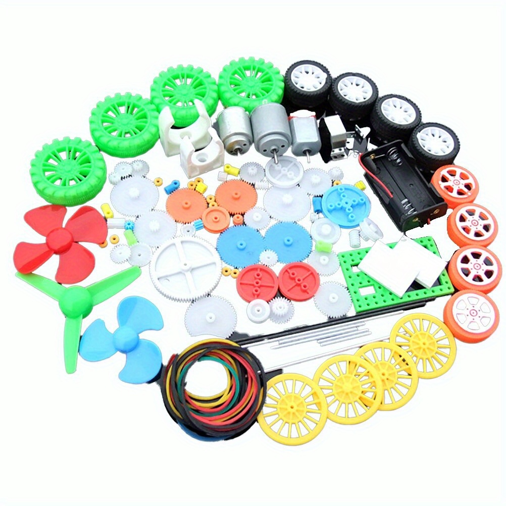 112 pçs kit de motor dc mini m - Science Kit avaliação e preço