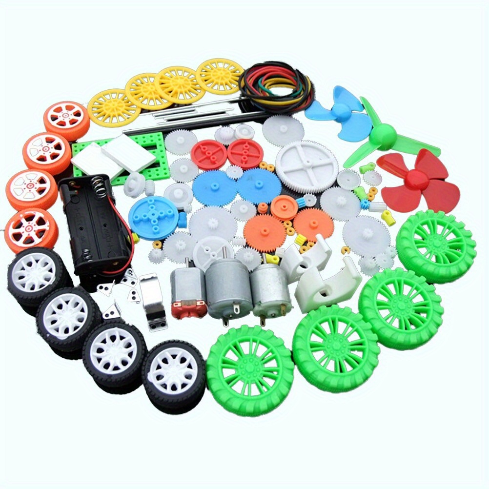 112 pçs kit de motor dc mini m - Science Kit avaliação e preço