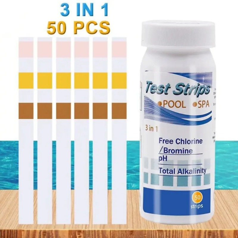 Tiras de Teste de Cloro e pH p - Water Testing Kit avaliação e preço