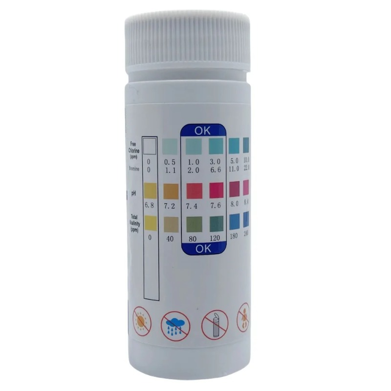 Tiras de Teste de Cloro e pH p - Water Testing Kit avaliação e preço